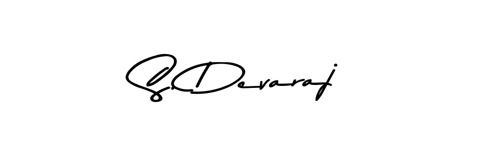 Make a beautiful signature design for name S. Devaraj. With this signature (Asem Kandis PERSONAL USE) style, you can create a handwritten signature for free. S. Devaraj signature style 9 images and pictures png