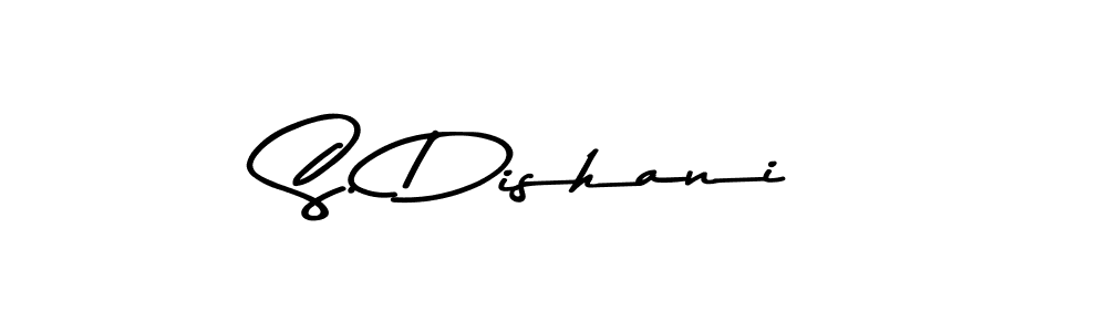 Design your own signature with our free online signature maker. With this signature software, you can create a handwritten (Asem Kandis PERSONAL USE) signature for name S. Dishani. S. Dishani signature style 9 images and pictures png