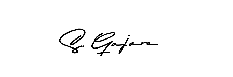 You can use this online signature creator to create a handwritten signature for the name S. Gajare. This is the best online autograph maker. S. Gajare signature style 9 images and pictures png