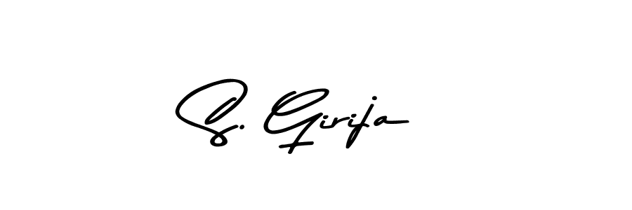 Also we have S. Girija name is the best signature style. Create professional handwritten signature collection using Asem Kandis PERSONAL USE autograph style. S. Girija signature style 9 images and pictures png