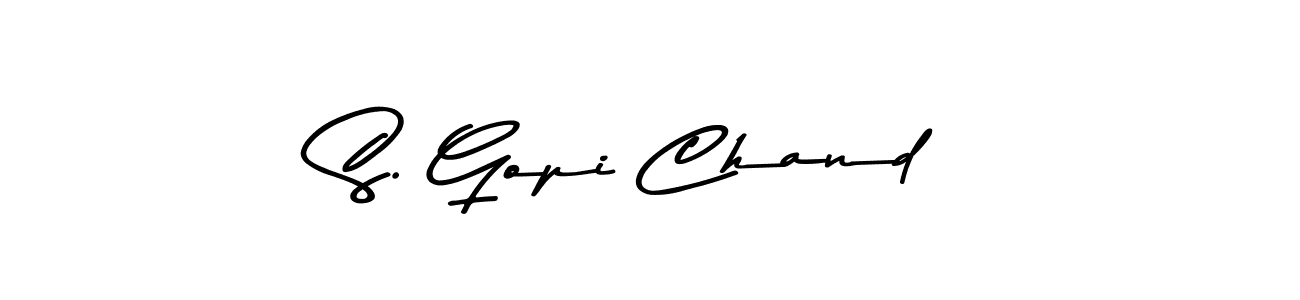 You can use this online signature creator to create a handwritten signature for the name S. Gopi Chand. This is the best online autograph maker. S. Gopi Chand signature style 9 images and pictures png