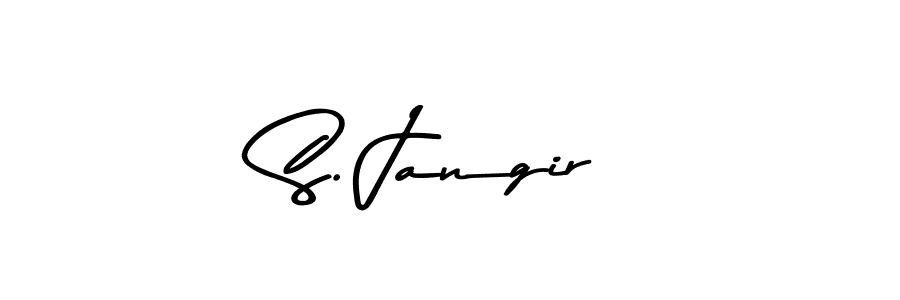 Also You can easily find your signature by using the search form. We will create S. Jangir name handwritten signature images for you free of cost using Asem Kandis PERSONAL USE sign style. S. Jangir signature style 9 images and pictures png