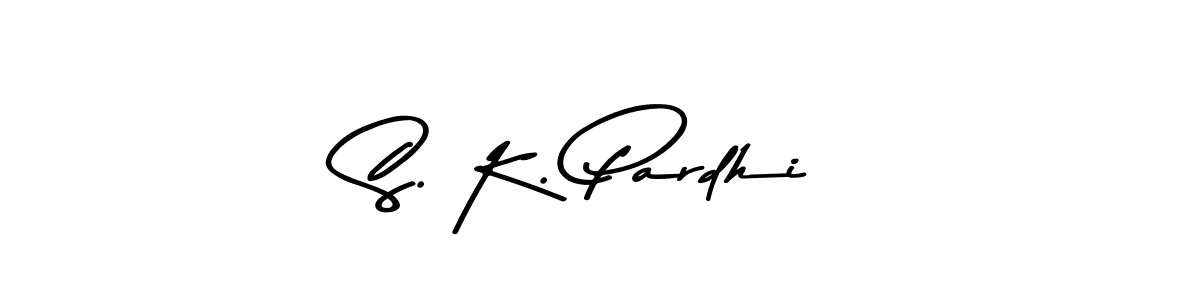 Similarly Asem Kandis PERSONAL USE is the best handwritten signature design. Signature creator online .You can use it as an online autograph creator for name S. K. Pardhi. S. K. Pardhi signature style 9 images and pictures png