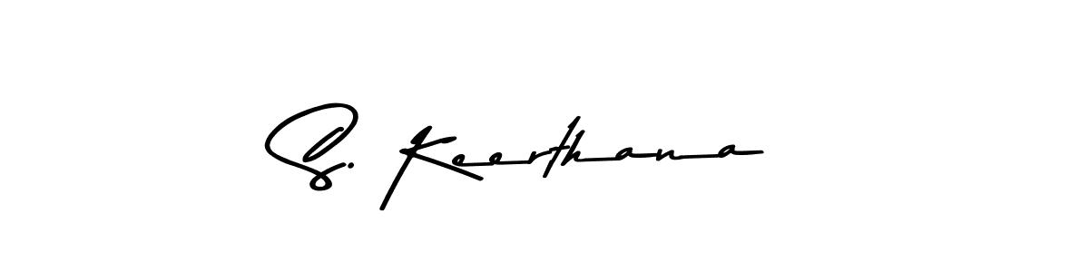 This is the best signature style for the S. Keerthana name. Also you like these signature font (Asem Kandis PERSONAL USE). Mix name signature. S. Keerthana signature style 9 images and pictures png