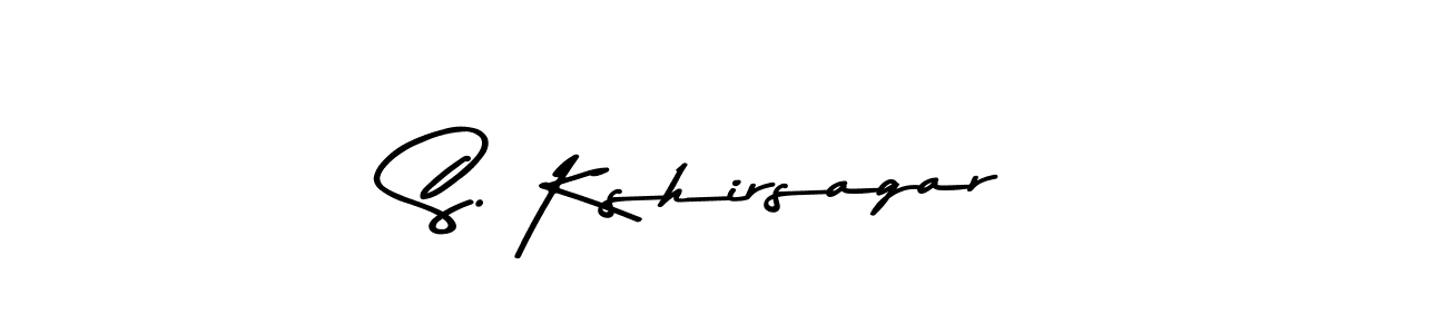 How to make S. Kshirsagar signature? Asem Kandis PERSONAL USE is a professional autograph style. Create handwritten signature for S. Kshirsagar name. S. Kshirsagar signature style 9 images and pictures png