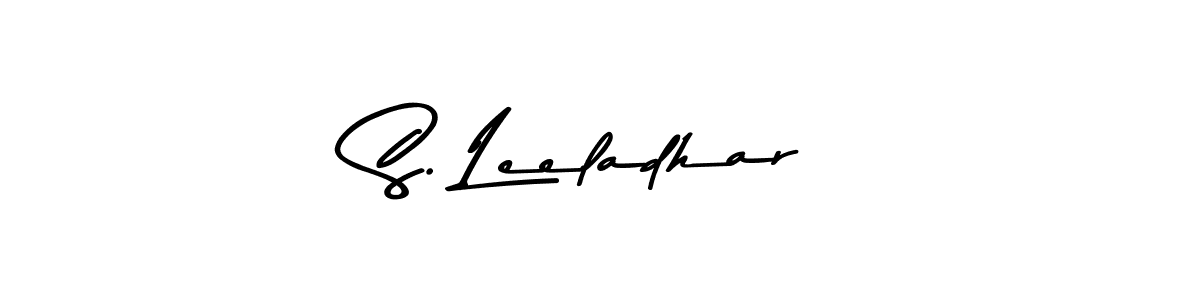 You can use this online signature creator to create a handwritten signature for the name S. Leeladhar. This is the best online autograph maker. S. Leeladhar signature style 9 images and pictures png