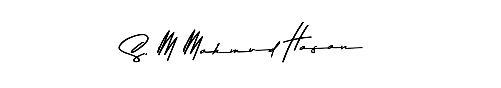 Design your own signature with our free online signature maker. With this signature software, you can create a handwritten (Asem Kandis PERSONAL USE) signature for name S. M Mahmud Hasan. S. M Mahmud Hasan signature style 9 images and pictures png