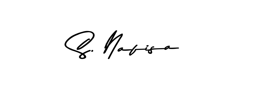 Create a beautiful signature design for name S. Nafisa. With this signature (Asem Kandis PERSONAL USE) fonts, you can make a handwritten signature for free. S. Nafisa signature style 9 images and pictures png