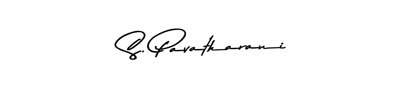 Design your own signature with our free online signature maker. With this signature software, you can create a handwritten (Asem Kandis PERSONAL USE) signature for name S. Pavatharani. S. Pavatharani signature style 9 images and pictures png