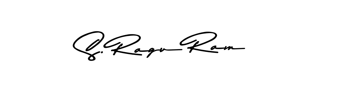 Design your own signature with our free online signature maker. With this signature software, you can create a handwritten (Asem Kandis PERSONAL USE) signature for name S. Ragu Ram. S. Ragu Ram signature style 9 images and pictures png