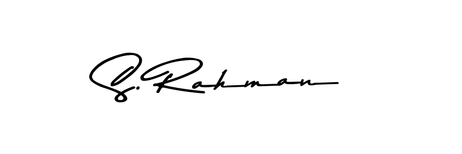 Make a beautiful signature design for name S. Rahman. Use this online signature maker to create a handwritten signature for free. S. Rahman signature style 9 images and pictures png