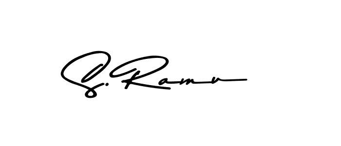 Make a beautiful signature design for name S. Ramu. Use this online signature maker to create a handwritten signature for free. S. Ramu signature style 9 images and pictures png