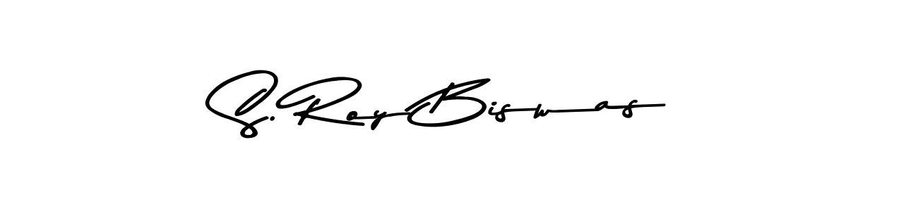 Use a signature maker to create a handwritten signature online. With this signature software, you can design (Asem Kandis PERSONAL USE) your own signature for name S. Roy Biswas. S. Roy Biswas signature style 9 images and pictures png