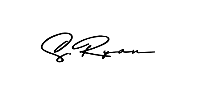 S. Ryan stylish signature style. Best Handwritten Sign (Asem Kandis PERSONAL USE) for my name. Handwritten Signature Collection Ideas for my name S. Ryan. S. Ryan signature style 9 images and pictures png
