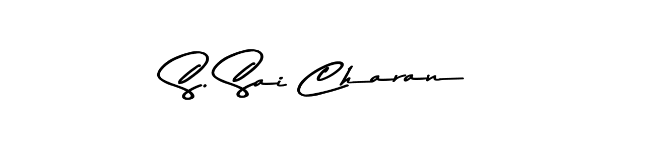 You can use this online signature creator to create a handwritten signature for the name S. Sai Charan. This is the best online autograph maker. S. Sai Charan signature style 9 images and pictures png