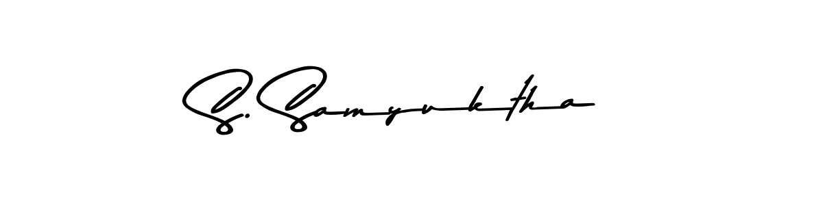 It looks lik you need a new signature style for name S. Samyuktha. Design unique handwritten (Asem Kandis PERSONAL USE) signature with our free signature maker in just a few clicks. S. Samyuktha signature style 9 images and pictures png