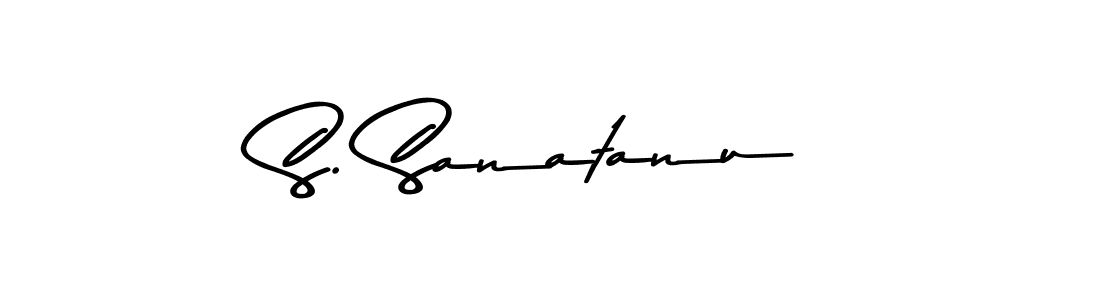 How to make S. Sanatanu signature? Asem Kandis PERSONAL USE is a professional autograph style. Create handwritten signature for S. Sanatanu name. S. Sanatanu signature style 9 images and pictures png