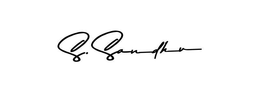 Use a signature maker to create a handwritten signature online. With this signature software, you can design (Asem Kandis PERSONAL USE) your own signature for name S. Sandhu. S. Sandhu signature style 9 images and pictures png