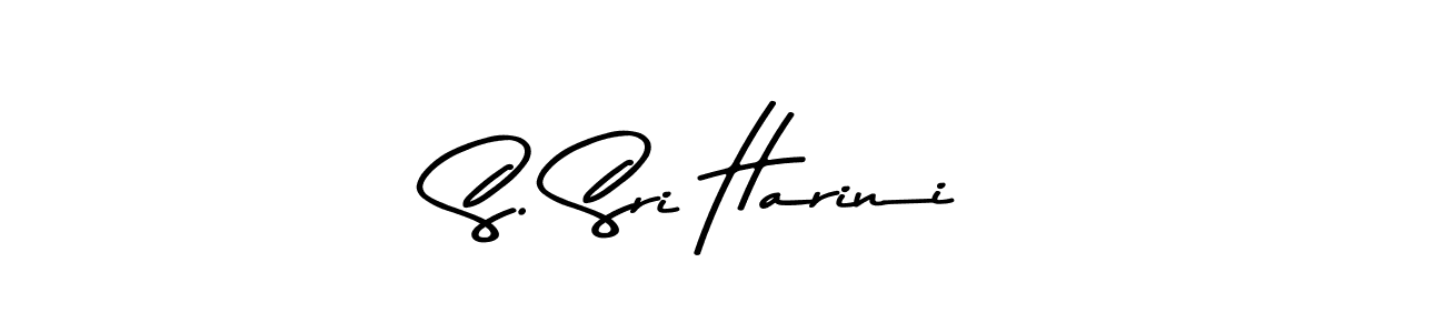 Also You can easily find your signature by using the search form. We will create S. Sri Harini name handwritten signature images for you free of cost using Asem Kandis PERSONAL USE sign style. S. Sri Harini signature style 9 images and pictures png