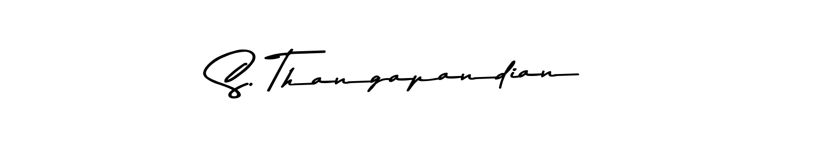 This is the best signature style for the S. Thangapandian name. Also you like these signature font (Asem Kandis PERSONAL USE). Mix name signature. S. Thangapandian signature style 9 images and pictures png