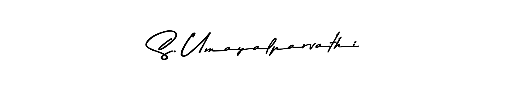 Make a beautiful signature design for name S. Umayalparvathi. With this signature (Asem Kandis PERSONAL USE) style, you can create a handwritten signature for free. S. Umayalparvathi signature style 9 images and pictures png