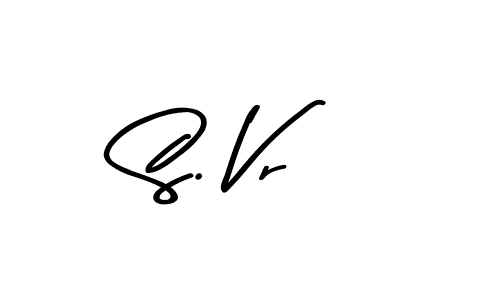 Use a signature maker to create a handwritten signature online. With this signature software, you can design (Asem Kandis PERSONAL USE) your own signature for name S. Vr. S. Vr signature style 9 images and pictures png