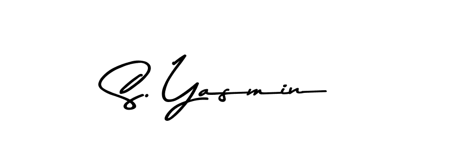 Create a beautiful signature design for name S. Yasmin. With this signature (Asem Kandis PERSONAL USE) fonts, you can make a handwritten signature for free. S. Yasmin signature style 9 images and pictures png