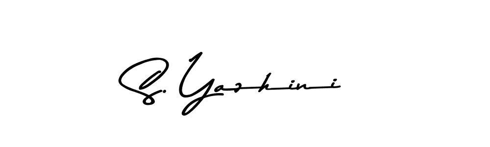 S. Yazhini stylish signature style. Best Handwritten Sign (Asem Kandis PERSONAL USE) for my name. Handwritten Signature Collection Ideas for my name S. Yazhini. S. Yazhini signature style 9 images and pictures png