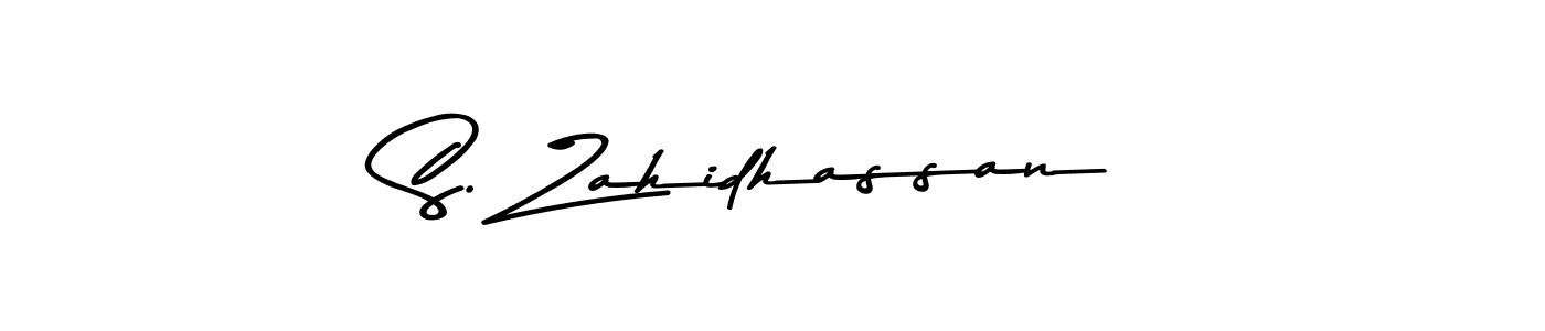 How to Draw S. Zahidhassan signature style? Asem Kandis PERSONAL USE is a latest design signature styles for name S. Zahidhassan. S. Zahidhassan signature style 9 images and pictures png