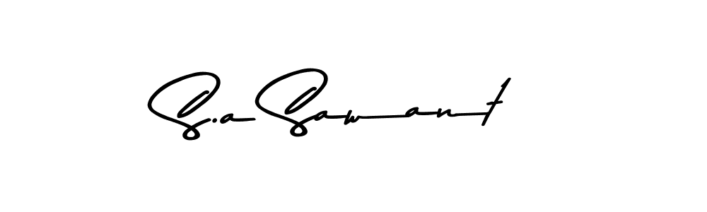 Best and Professional Signature Style for S.a Sawant. Asem Kandis PERSONAL USE Best Signature Style Collection. S.a Sawant signature style 9 images and pictures png