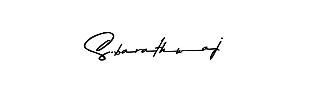 Similarly Asem Kandis PERSONAL USE is the best handwritten signature design. Signature creator online .You can use it as an online autograph creator for name S.barathwaj. S.barathwaj signature style 9 images and pictures png