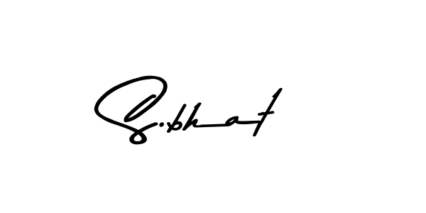 How to Draw S.bhat signature style? Asem Kandis PERSONAL USE is a latest design signature styles for name S.bhat. S.bhat signature style 9 images and pictures png