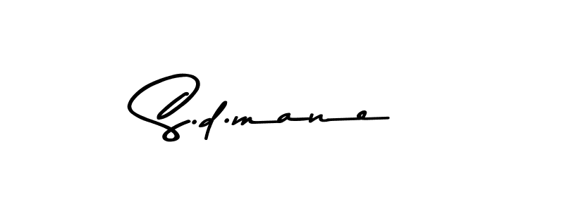 if you are searching for the best signature style for your name S.d.mane. so please give up your signature search. here we have designed multiple signature styles  using Asem Kandis PERSONAL USE. S.d.mane signature style 9 images and pictures png