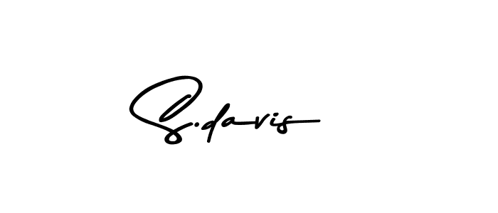 The best way (Asem Kandis PERSONAL USE) to make a short signature is to pick only two or three words in your name. The name S.davis include a total of six letters. For converting this name. S.davis signature style 9 images and pictures png