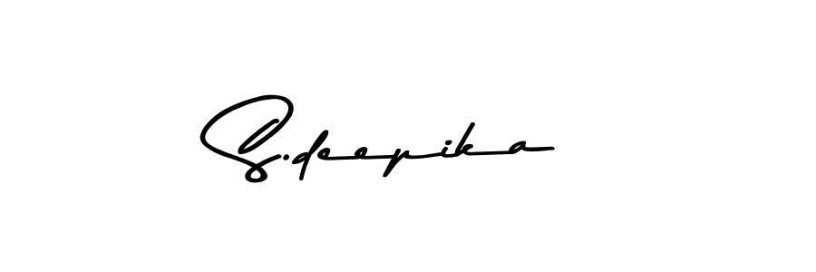 Also we have S.deepika name is the best signature style. Create professional handwritten signature collection using Asem Kandis PERSONAL USE autograph style. S.deepika signature style 9 images and pictures png
