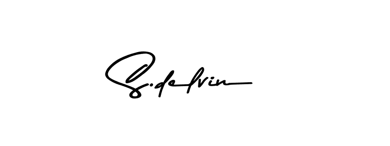 S.delvin stylish signature style. Best Handwritten Sign (Asem Kandis PERSONAL USE) for my name. Handwritten Signature Collection Ideas for my name S.delvin. S.delvin signature style 9 images and pictures png