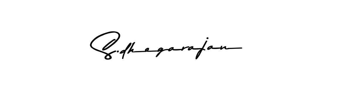Create a beautiful signature design for name S.dhegarajan. With this signature (Asem Kandis PERSONAL USE) fonts, you can make a handwritten signature for free. S.dhegarajan signature style 9 images and pictures png