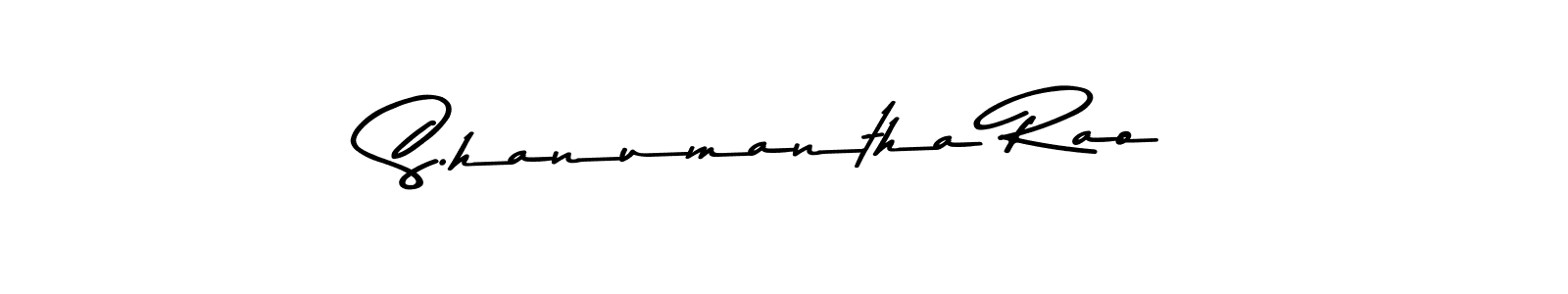 How to make S.hanumantha Rao signature? Asem Kandis PERSONAL USE is a professional autograph style. Create handwritten signature for S.hanumantha Rao name. S.hanumantha Rao signature style 9 images and pictures png