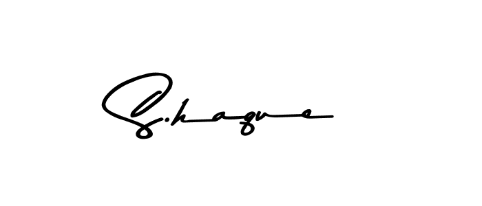 if you are searching for the best signature style for your name S.haque. so please give up your signature search. here we have designed multiple signature styles  using Asem Kandis PERSONAL USE. S.haque signature style 9 images and pictures png