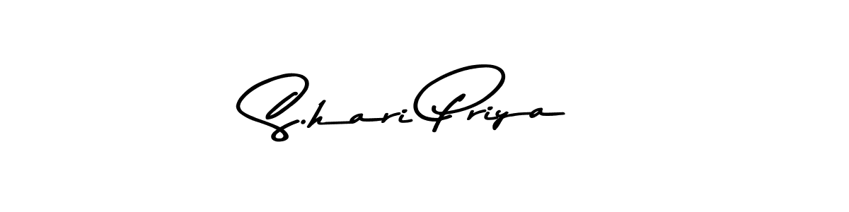 The best way (Asem Kandis PERSONAL USE) to make a short signature is to pick only two or three words in your name. The name S.hari Priya include a total of six letters. For converting this name. S.hari Priya signature style 9 images and pictures png