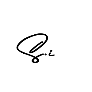 Design your own signature with our free online signature maker. With this signature software, you can create a handwritten (Asem Kandis PERSONAL USE) signature for name S.i. S.i signature style 9 images and pictures png