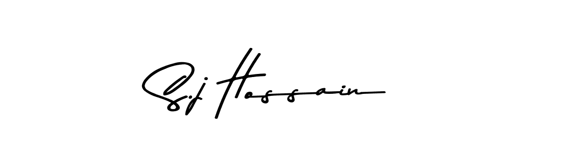 Here are the top 10 professional signature styles for the name S.j Hossain. These are the best autograph styles you can use for your name. S.j Hossain signature style 9 images and pictures png