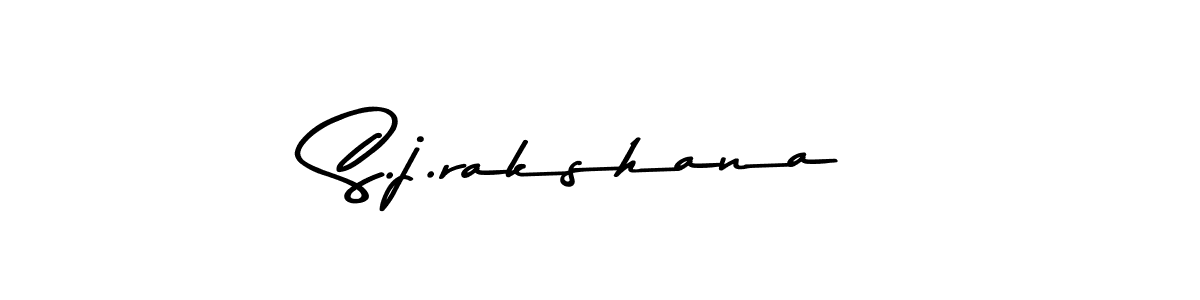 Similarly Asem Kandis PERSONAL USE is the best handwritten signature design. Signature creator online .You can use it as an online autograph creator for name S.j.rakshana. S.j.rakshana signature style 9 images and pictures png