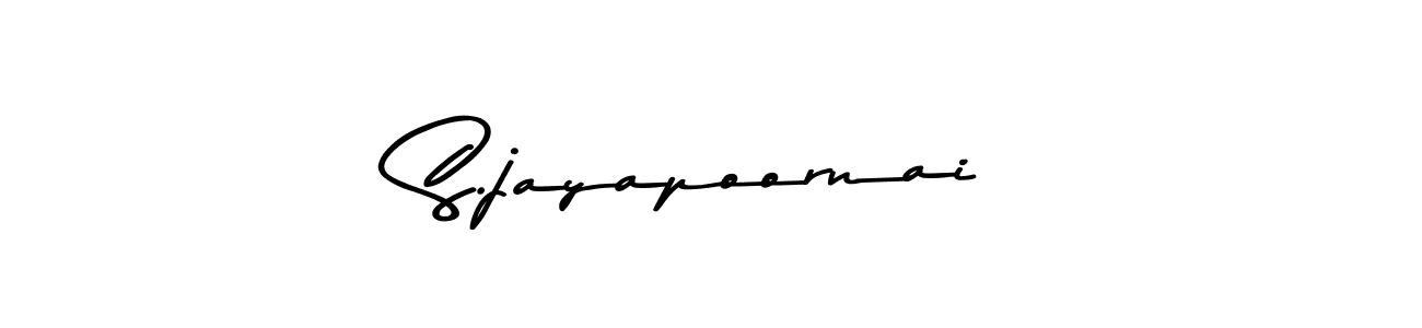 Use a signature maker to create a handwritten signature online. With this signature software, you can design (Asem Kandis PERSONAL USE) your own signature for name S.jayapoornai. S.jayapoornai signature style 9 images and pictures png