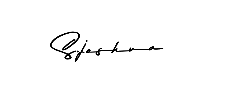 Create a beautiful signature design for name S.joshua. With this signature (Asem Kandis PERSONAL USE) fonts, you can make a handwritten signature for free. S.joshua signature style 9 images and pictures png