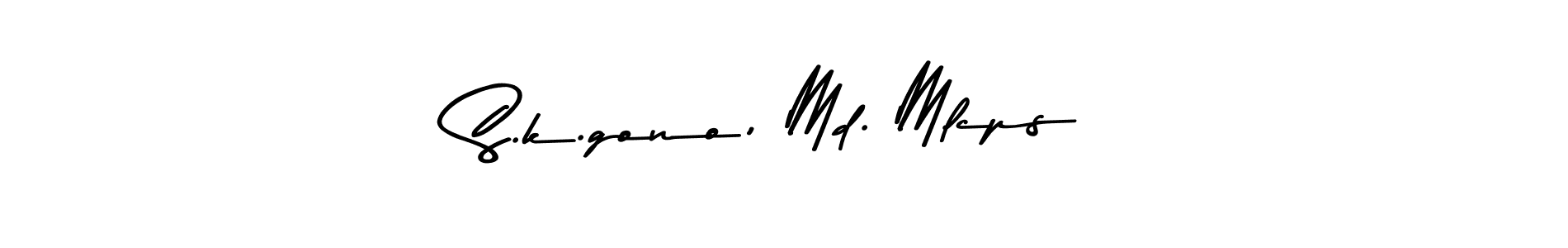 S.k.gono, Md. Mlcps stylish signature style. Best Handwritten Sign (Asem Kandis PERSONAL USE) for my name. Handwritten Signature Collection Ideas for my name S.k.gono, Md. Mlcps. S.k.gono, Md. Mlcps signature style 9 images and pictures png