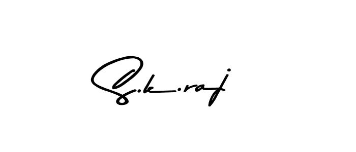 Also You can easily find your signature by using the search form. We will create S.k.raj name handwritten signature images for you free of cost using Asem Kandis PERSONAL USE sign style. S.k.raj signature style 9 images and pictures png