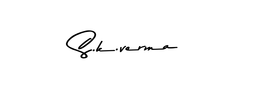 Once you've used our free online signature maker to create your best signature Asem Kandis PERSONAL USE style, it's time to enjoy all of the benefits that S.k.verma name signing documents. S.k.verma signature style 9 images and pictures png