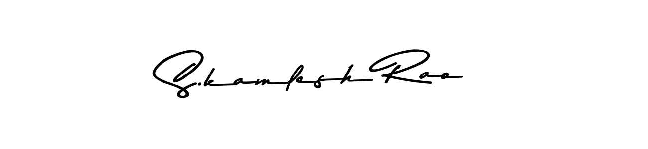 It looks lik you need a new signature style for name S.kamlesh Rao. Design unique handwritten (Asem Kandis PERSONAL USE) signature with our free signature maker in just a few clicks. S.kamlesh Rao signature style 9 images and pictures png