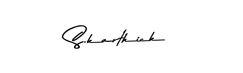 You can use this online signature creator to create a handwritten signature for the name S.karthick. This is the best online autograph maker. S.karthick signature style 9 images and pictures png